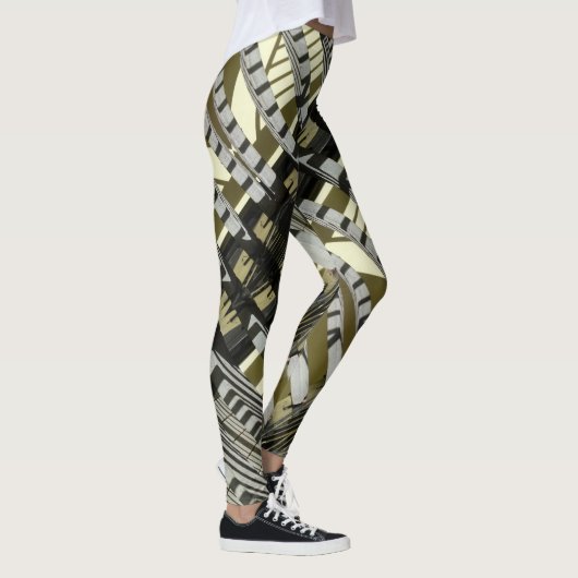Schatten auf einer Treppe Leggings (Rechts)