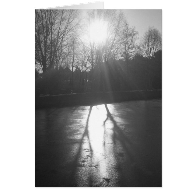 Schatten auf Eis - Noir, Karte (Vorne)