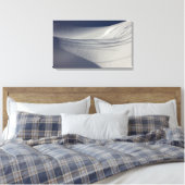 Schatten auf unberührtem Schnee CC0099 Leinwanddruck (Insitu (Schlafzimmer))