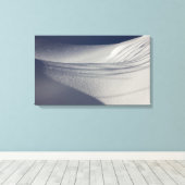 Schatten auf unberührtem Schnee CC0099 Leinwanddruck (Insitu (Holzboden))