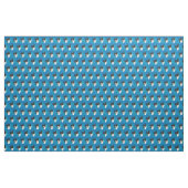Schatten-Billy-Ziege auf Blau Stoff (Yard (91,4 cm))