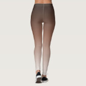 Schatten brauner Leggings (Rückseite)