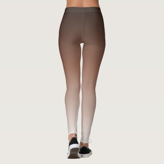 Schatten brauner Leggings (Rückseite)