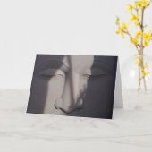 Schatten Buddha Karte (Gelbe Blume)