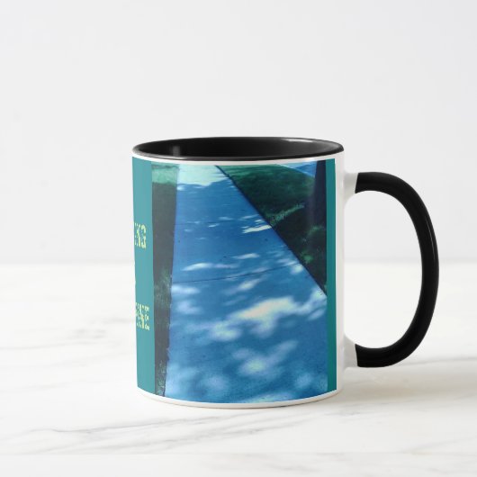 Schatten-Bürgersteig Tasse (Rechts)