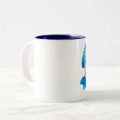 Schatten Davids Hume der blauen Tasse (Vorderseite Links)