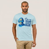 Schatten Davids Hume des blauen T - Shirt (Vorne ganz)
