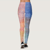 Schatten der Baum-Leggings Leggings (Rückseite)