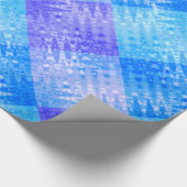 Schatten der blauen coolen geschenkpapier (Ecke)