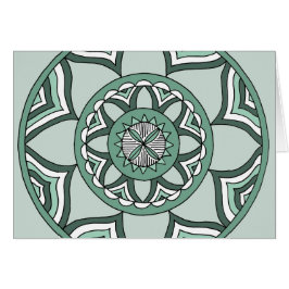 Schatten der blauen Mandala