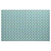 Schatten der blauen Seashells und des Stoff (Yard (91,4 cm))