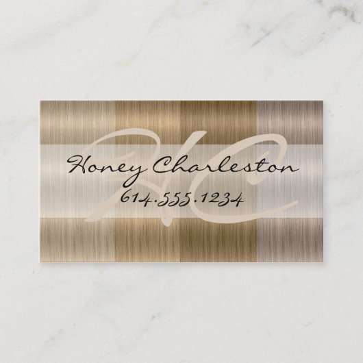 Schatten der blondes visitenkarte (Vorderseite)