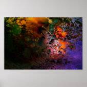 Schatten der Blume Poster (Vorne)