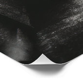 Schatten, der den Flur hinuntertreibt Poster (Ecke)