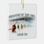 Schatten der Eule 1838-39 Keramikornament (Rechts)