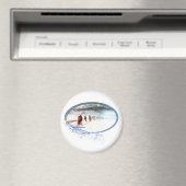 Schatten der Eule auf dem Pfad der Tränen Magnet (In Situ (Geschirrspüler))