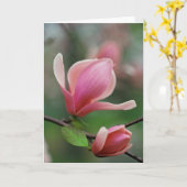 Schatten der Frühlings-Gruß-Karte Karte (Gelbe Blume)