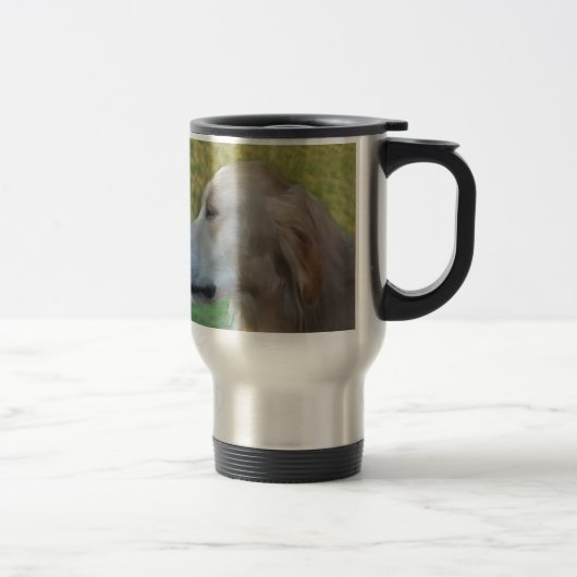 Schatten, der goldene Retriever Reisebecher (Rechts)