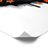 Schatten der Jagd, Beängstigender Kürbis Poster (Ecke)