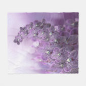 Schatten der Lila Orchideen von Violet Fleecedecke (Vorderseite (Horizontal))