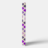 Schatten der Lila Polka-Punkte von Shirley Taylor Case-Mate iPhone Hülle (Rückseite / Rechts)