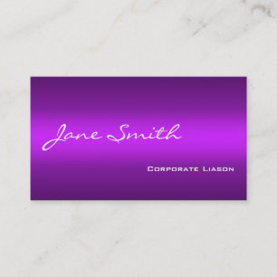 Schatten der lila Standardgeschäfts-Karten Visitenkarte