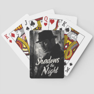 Schatten der Nacht - Film Noir Style Design Spielkarten