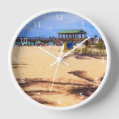 Schatten der Palmbaumwall-Uhr Uhr (Vorderseite)