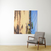 Schatten der Palmen Wandteppich (Beispiel (Horizontal))