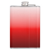 Schatten der Personalisierten Rotflasche Flachmann (Rückseite)