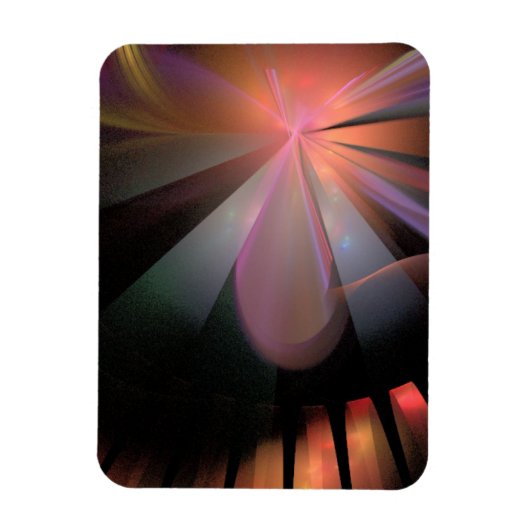 Schatten der roten Explosion Magnet (Vertikal)