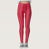 Schatten der roten Streifen Leggings (Vorderseite)
