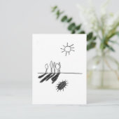 Schatten der Sonne - Eine Studie - 1 RSVP Karte (Stehend Vorderseite)