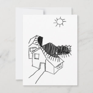 Schatten der Sonne - Eine Studie - 4 RSVP Karte