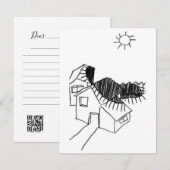 Schatten der Sonne - Eine Studie - 4 RSVP Karte (Vorne/Hinten)