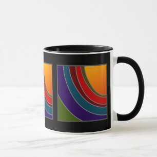Schatten der Sonnenuntergang-Tasse Tasse
