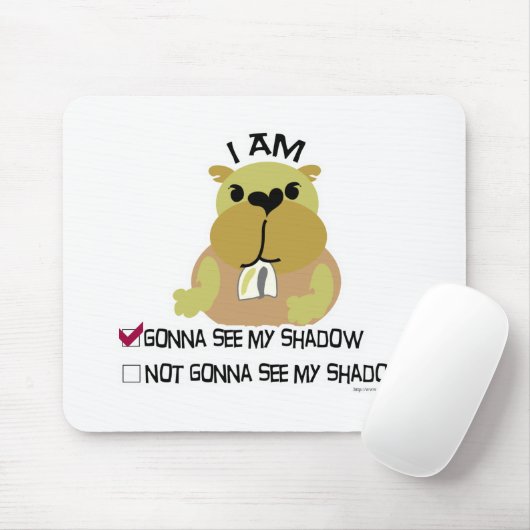 Schatten der Tageswahl Mousepad (Mit Mouse)