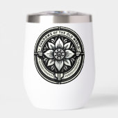 Schatten der Wasser-Flasche der alten Welt (Vorderseite)