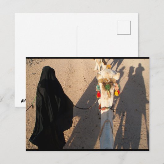 Schatten der Wüste Postkarte (Vorne/Hinten)