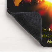 Schatten des Allmächtigers - Psalm-91:1 Mousepad (Ecke)