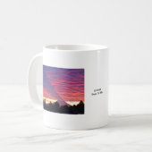 Schatten des Berges - der Mount Rainier Kaffeetasse (Vorderseite Links)