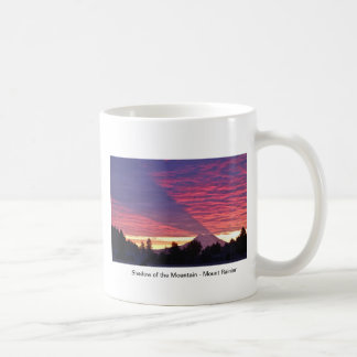 Schatten des Berges - der Mount Rainier Kaffeetasse