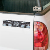 Schatten des blauen Kaleidoskops Autoaufkleber (Auf Lkw)