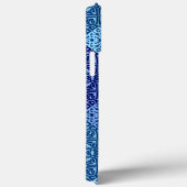 Schatten des blauen Musters Case-Mate iPhone Gehäu Hülle (Rückseite / Rechts)