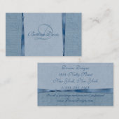 Schatten des Blaus Visitenkarte (Vorne/Hinten)