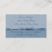 Schatten des Blaus Visitenkarte (Rückseite)