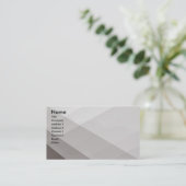 Schatten des Brauns Visitenkarte (Stehend Vorderseite)