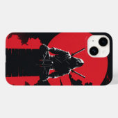 Schatten des Crimson Moon Case-Mate iPhone Hülle (Rückseite (Horizontal))