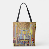 Schatten des gelbes Singrün-künstlerischen Tasche (Rückseite)