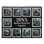 Schatten des gepunkteten Waldes: Ein Jahr 20XX Kalender (Titelbild)